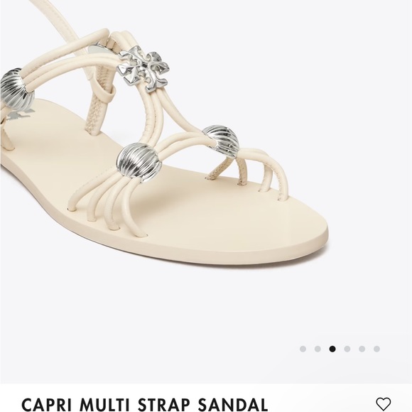 Tory burch capri multi strap sandal *size 9* - Picture 4 of 11